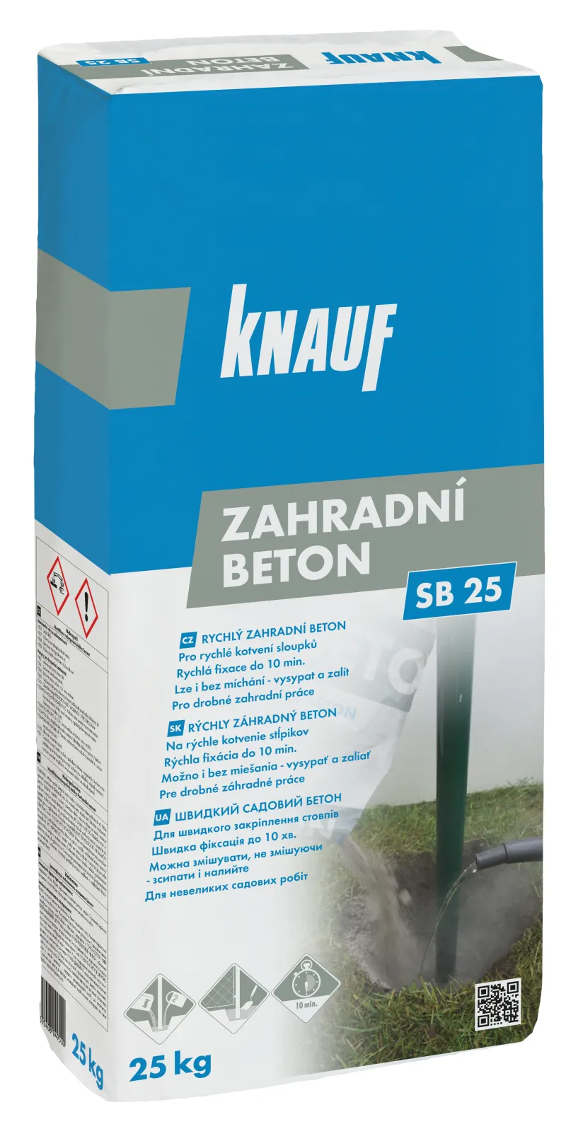SOUTĚŽ KNAUF: VYHRAJTE PALETU ZAHRADNÍHO BETONU SB 25 | bignews.cz
