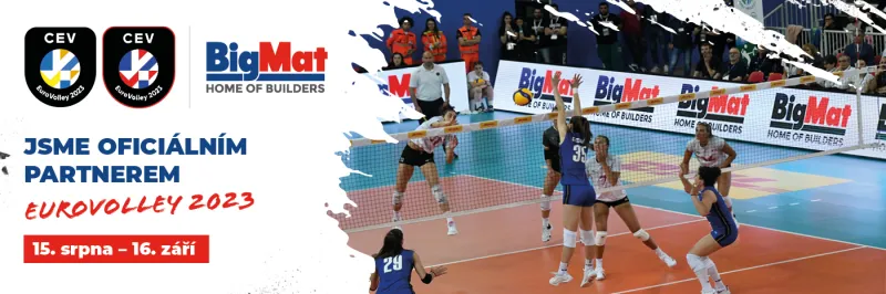 BigMat hlavním partnerem Eurovolley 2023 | bignews.cz
