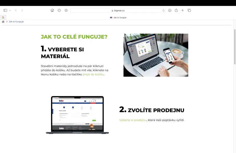OBJEVTE NOVÉ BIGMAT INTERNETOVÉ STRÁNKY | bignews.cz