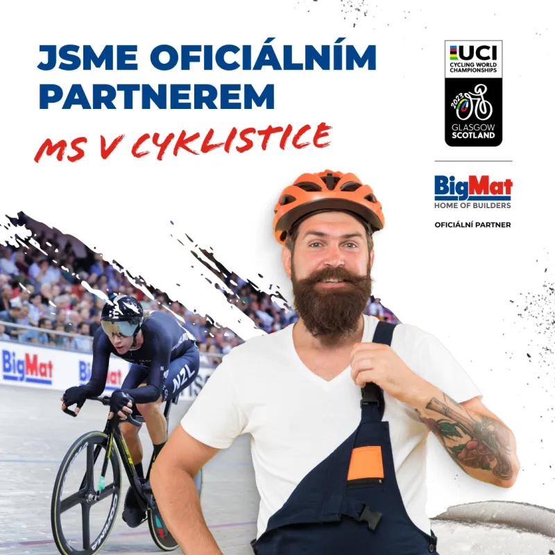 BigMat partner MS v Cyklistice UCI 2023 | bignews.cz